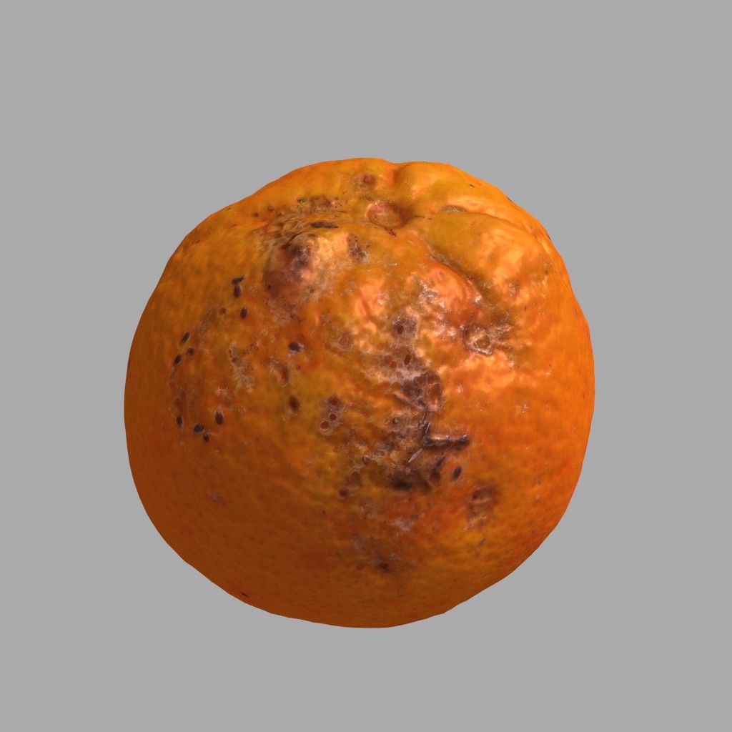 Orange fruit with diseases/pests preview image 1